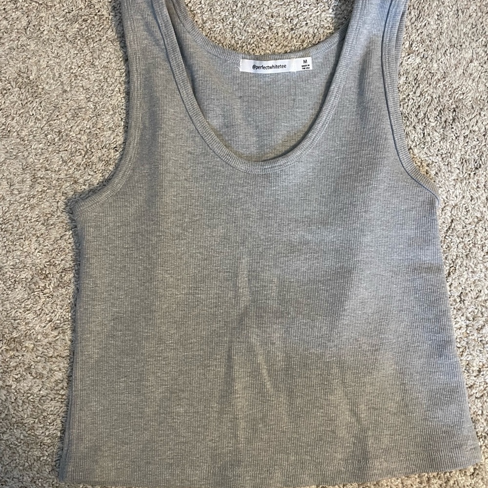 The Perfect White Tee Jane Tank Top